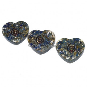 Lapis Lazuli Orgone Heart