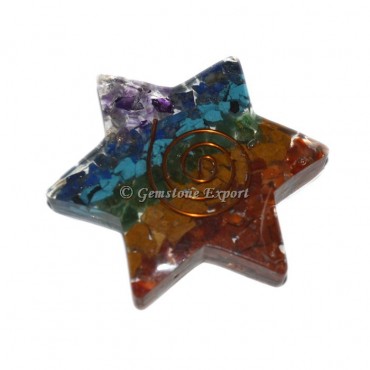 Chakra Orgone Star Cab