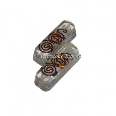 Selenite Orgone Choko reiki Oval Cabs