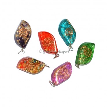 Orgone Eye Multi Gemstone Pendants