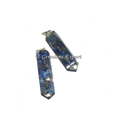 Lapis Lazuli  Orgonite Pencil Pendant