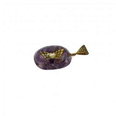 Amethyst Orgone Pendant