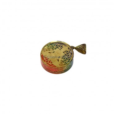 Seven Chakra with Buddha Orgone Pendant