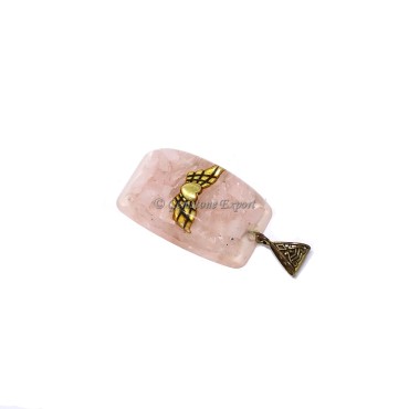 Rose Quartz Orgone Pendant