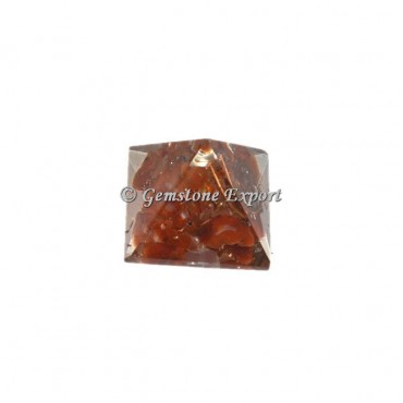 Carnelian Orgonite Baby Pyramid