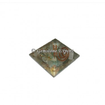 Green Aventurine Orgonite Baby Pyramid