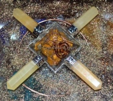 Orgone Golden Quartz Healing Generator