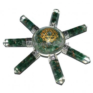 Green Jade Heart Plexus Chakra Orgone Energy Gener