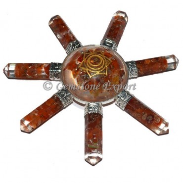 Carnelian Sacral Orgone Chakra Generator