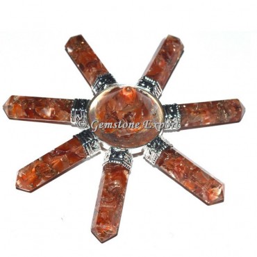 Carnelian 7 Pencil  Orgone Generator