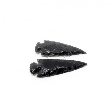 Black Obsidian 4 Inch Arrowheads