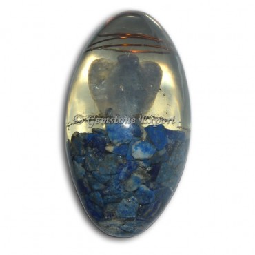 Lapis Lazuli Orgonite Angel Shiva Lingam