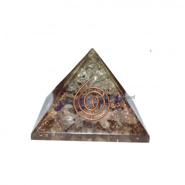 Energy Orgone Pyramids in Quartz Stone