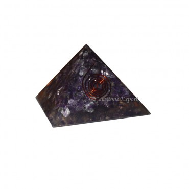 Amethyst Big Orgone Pyramids