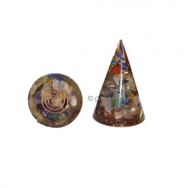 Chakra Energy Orgone Cone