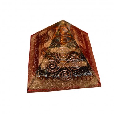 Orgone Full Brass Orgonite Pyramids