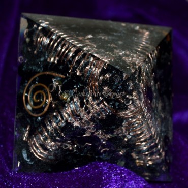 Black Tourmaline Orgone Pyramids