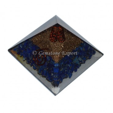 Lapis Lazuli Orgonite Pyramid