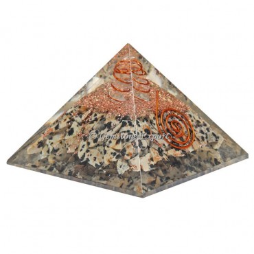 Dalmation Healing Orgonite Pyramid