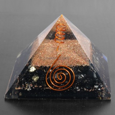 Black Tourmaline Healing Orgonite Pyramids