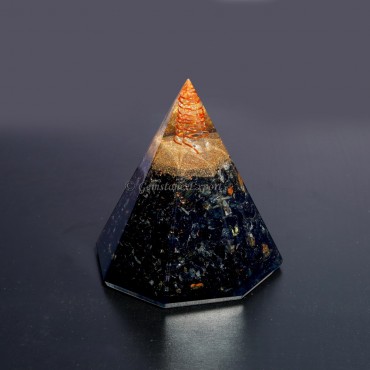 Black Tourmaline Orgonite Conical Payramind