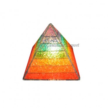 Orgone Chakra Pyramids Lamp