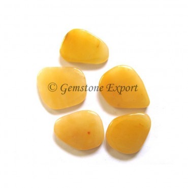 Yellow Aventurine Unshaped Palm Stone