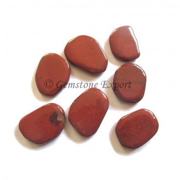 Red Jasper Unshaped Palm Stone