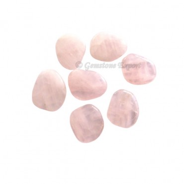 Rose Quartz Unshaped Palm stone