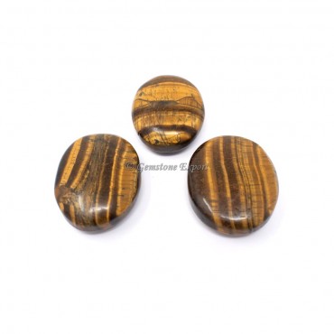 Tiger Eye Palm Stones