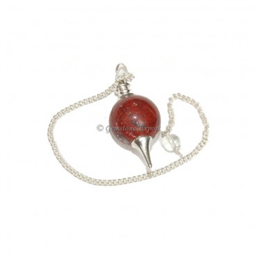 Red Jasper Ball Pendulums