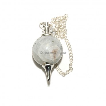 Rainbow Moonstone  Ball Pendulums