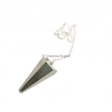 Pyrite  6 Faceted Cone Pendulums