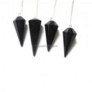 Blue Sunstone Pendulums