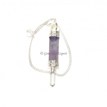 Amethyst  3 Pcs Pendulums