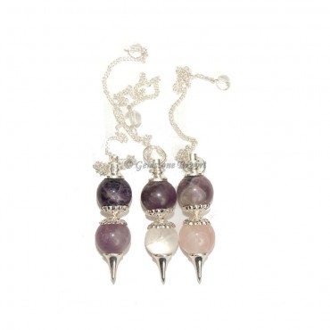 Mix Gemstone Ball Pendulums