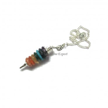 Mix Gemstone Tyre Pendulums