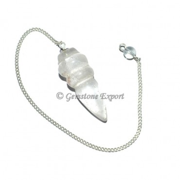 Crystal Quartz Egyptian Pendulum