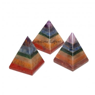 Chakra Stones Pyramids