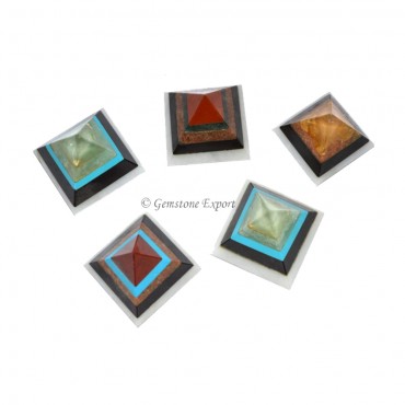 Gemstone Bonded Pyramids