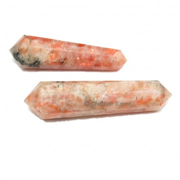 Sunstone Double Terminated Pencil point