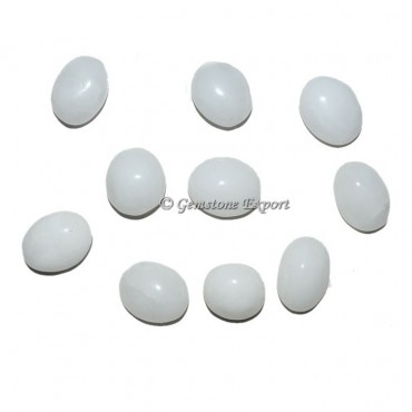 White Agate Ring Stones