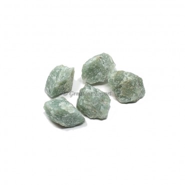 Green Aventurine Rough Chunk Tumbled