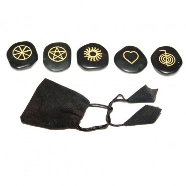 Black Agate Sun Wiccan Sets