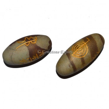 Narmada Shiva Lingam Usair Reiki Set