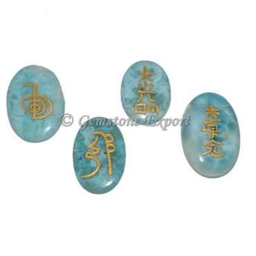 Larimar Stone Usai Reki Set