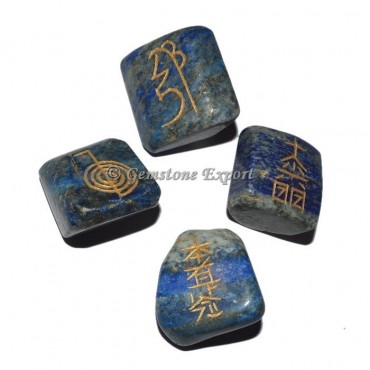 Lapis Lazuli Usai Reiki Tumbled Set