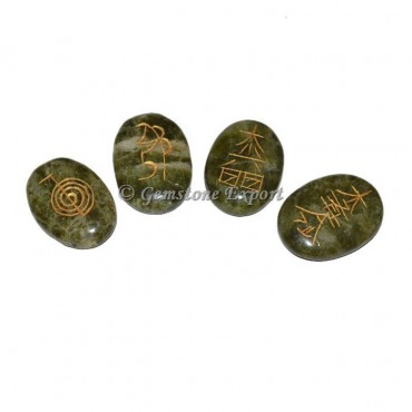 Green Agate Usai Reiki Set