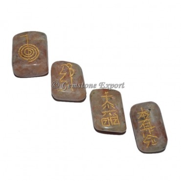 Sunstone Usai Reiki Tumbled Set