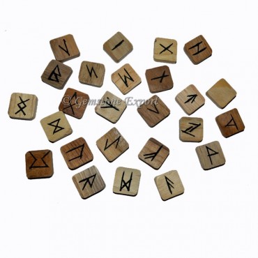 Wooden Rune Set